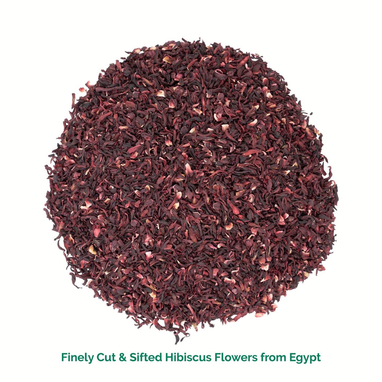 Cut & Sifted Organic Hibiscus Flowers from Egypt